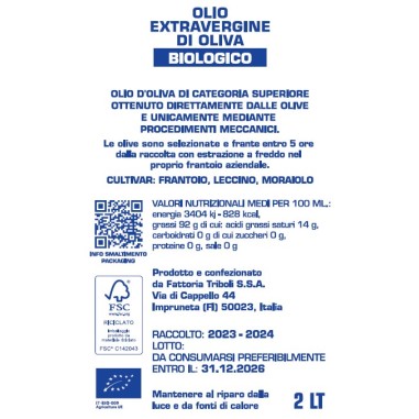 BIO EVO-Öl — Bag-in-Box 2 l — Ernte...